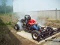 Burnout Video - 750cc Honda Powered Go Cart aka Bi