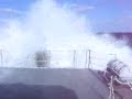 cazaminas m34 turia con mar gruesa   rough sea