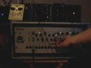 I used a Monotonic U-73 synth, in line with a Paia 9700 Modular synth into a Sherman Filterbank
