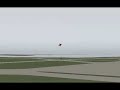 X-Plane F-18 Active doing a 180 Pugachev's Cobra