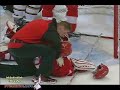 Ribeiro Slashes Osgood, Osgood Dives - May 10 08 - DET DAL