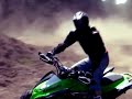 I just made this dirt jump- seems that the landing is too short because I overjumped it on one of first jumps. The dirtbike is old school Suzuki DR 650 and the quad (atv) is kfx 450 r kfx450r.com