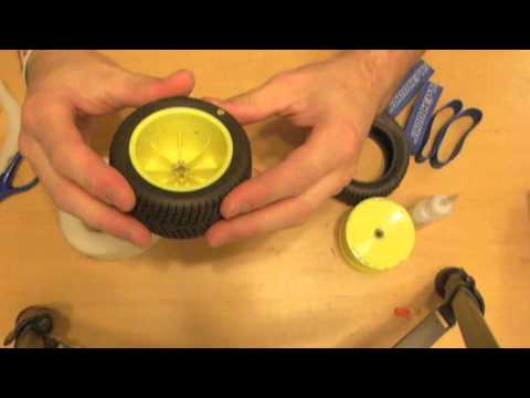 how to dye rubber tires