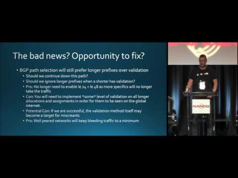 BGP best path selection modifications: Various validation systems, how they work and how they sho