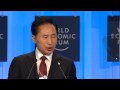 YouTube - Davos Annual Meeting 2010 - Lee Myung-Bak ...