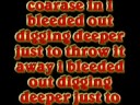 bleed it out (with lyrics)