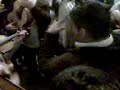 parte de la panda arroyo conca y arrejuntaos tocando el dia de san hilario despues de la actuaci�n de dicha panda