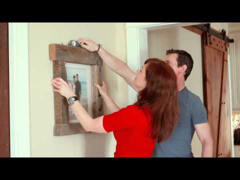 how to decide where to hang pictures