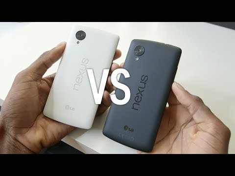 Google Nexus 5: Black vs White!
