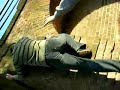Nicolas Gaymond climbing 7b-