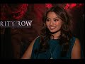 chuck the movieguy interviews rumer willis and jamie chung for sorority row. closed captioned for the hearing impaired and translated into all languages.
