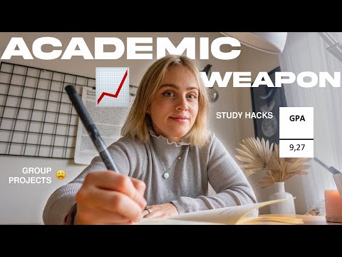 TRANSFORM your study habits before second semester 📚 organized & efficient