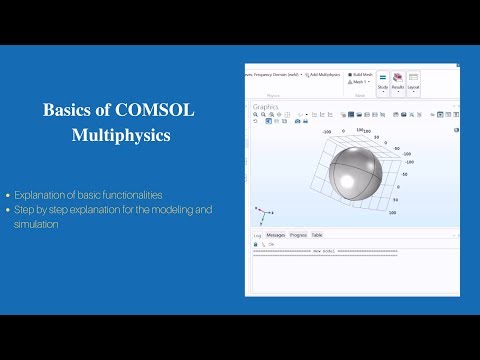 How To Use COMSOL Multiphysics? | COMSOL Multiphysics tutorial-1