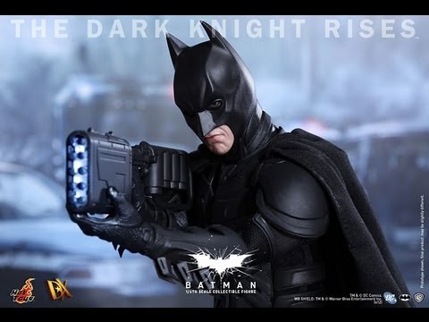 The Dark Knight Rises Hot Toys DX-12 Batman 1/6 Scale Collectible Movie Figure Review