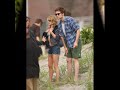 Robert Pattinson filming a kissing scene with Emilie de Ravin on friday morning...