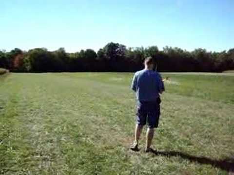 Rich crashing the Estes in the Field ...