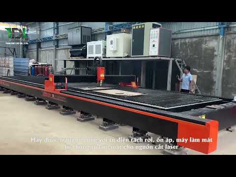 Máy cắt Laser khổ lớn 13000x2500mm chuyên cắt tấm, dầm - 0917.264.499