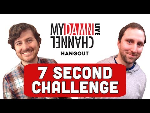 7 Second Challenge | My Damn Channel LIVE: Hangout | 4/9/14