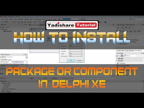 How To Install Delphi Comport Library Or Component