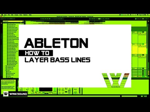 Ableton Live: How To Layer Bass Lines | WinkSound