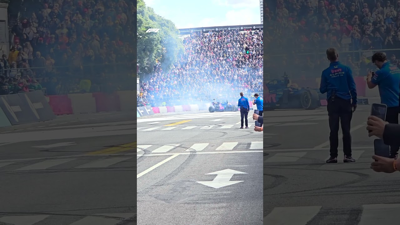 Franco Does Donuts In An F1 Car In Buenos Aires! 🤯