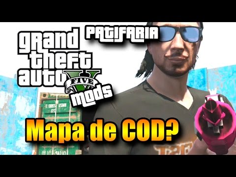 GTA V Online com MODS Mata mata COD em LOS SANTOS! Criado por Membro da PATIFARIA!