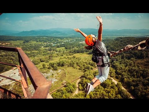 BUNGEE JUMPING-прыжки с тарзанки BUNGEE JUMPING-прыжки с тарзанки
