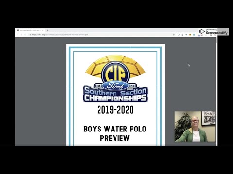 CIFSS Boys Water Polo Season Preview