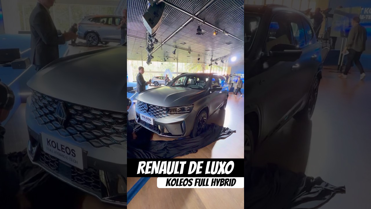 RENAULT DE LUXO COM ALMA DE VOLVO! Vem aí o Renault Koleos Full Hybrid