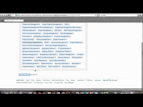 how to query linkedin