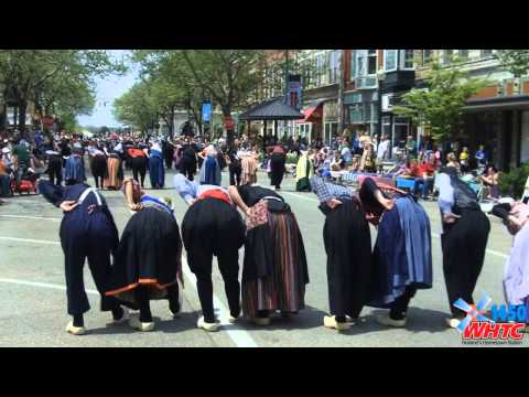 A video montage of activities before and during the Kinderparade at Holland's Tulip Time Festival on May 9, 2013.