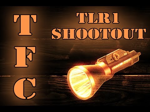 TFC Streamlight TLR-1s vs TLR-1HL vs TLR-1HP Shootout