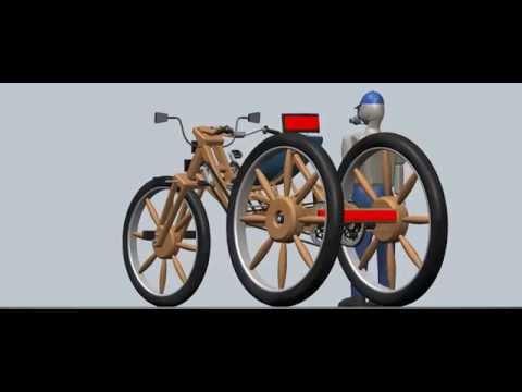 Trike - Tricycle 60 Wooden (Bamboo) Concept Layout