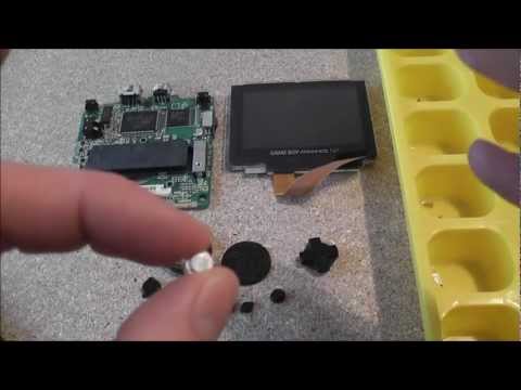 how to fix a gameboy advance sp battery