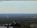 A Hammer Missile hits a Tank! A Hammer Missile hits a Tank!