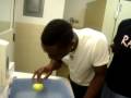 College Students Funny Apple Trick