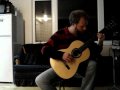 Classical Guitar - La Catedral III - Allegro Solemn : Barrios - Recorded with Zoom H4n