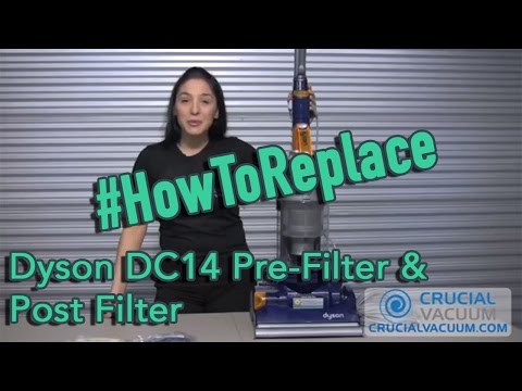 how to fit dyson filters