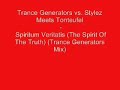 Trance Generators vs. Stylez Meets Tonteufel - Spiritum.... Trance Generators vs. Stylez Meets Tonteufel - Spiritum....