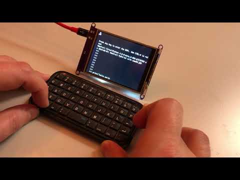 Tiny Bluetooth keyboard via Mu with CircuitPython “terminal” … for a ...