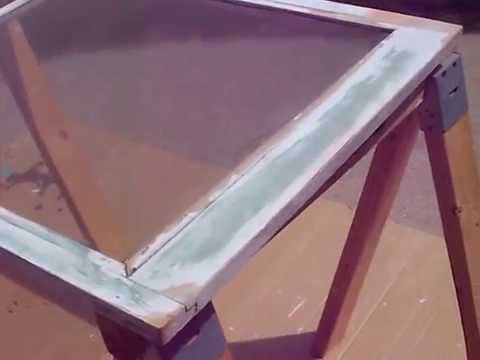 how to paint wood so it looks old