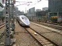 500系のぞみ、東京駅出発
