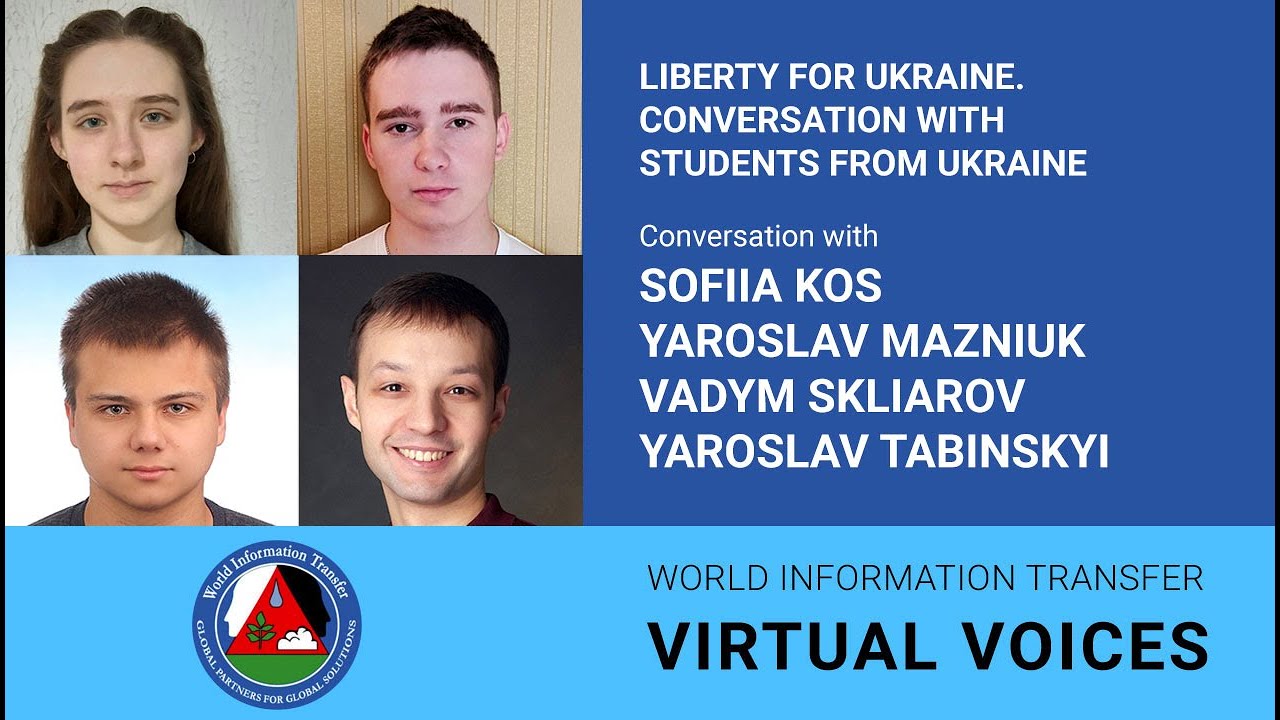 Liberty for Ukraine. Conversation with Students from Ukraine