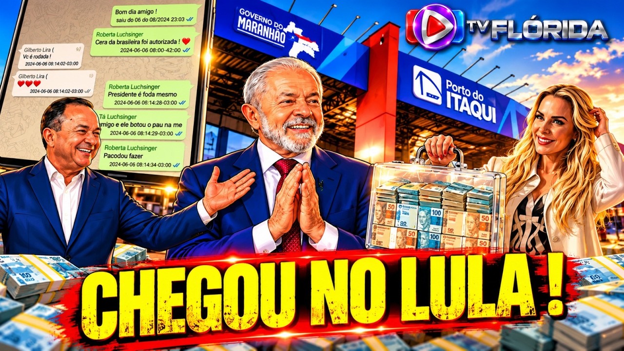 LIVE  DIDI: LULA SABIA DE TUDO E AJUDOU ROBERTA LUSCHINGER EM OBRA NO MARANHÃO