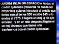 descargar credito como una recarga.MPG descargar credito como una recarga.MPG