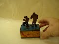 Vintage Popeye Knockout Mechanical Tin Bank Straits