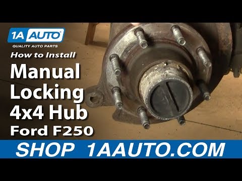 How to Install Replace Manual Locking 4×4 Hub Ford F250 Super Duty 99-04 1AAuto.com