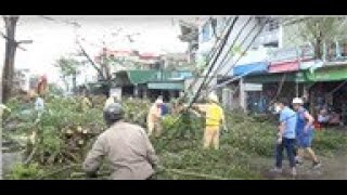 Người dân Uông Bí đồng lòng vượt qua bão lũ