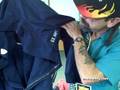 Rocky Hardcore shows off embroidery skills