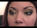 seductive gold   black smokey eye look eyeshadow